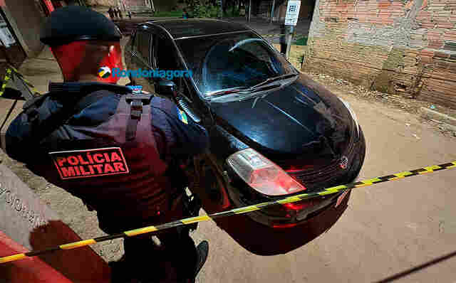Motorista é assassinado dentro de carro na zona leste de Porto Velho