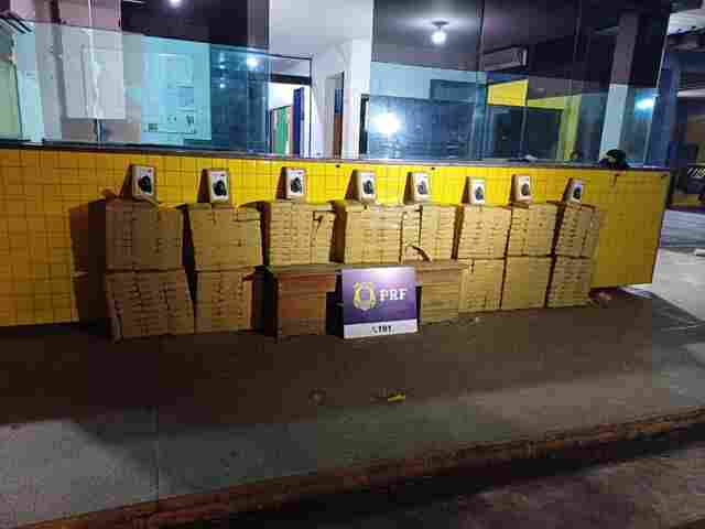 Mais de 400 kg de skunk são apreendidos pela PRF em Vilhena