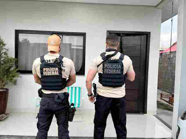 PF cumpre 9 mandados de prisão e buscas durante operação em Ji-Paraná