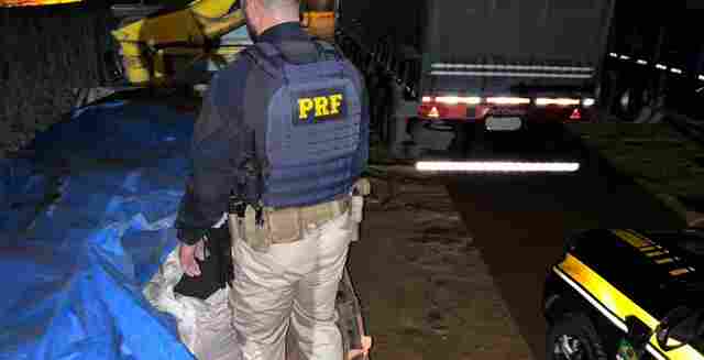 Operação da PRF apreende mais de 6 toneladas de cassiterita em Rondônia