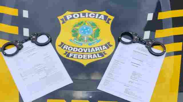 PRF cumpre cinco mandados de prisão no final de semana