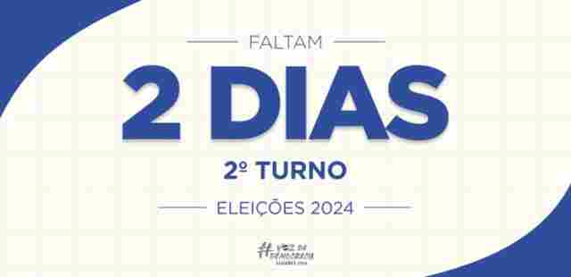 Faltam 2 dias: confira com antecedência o local de votação
