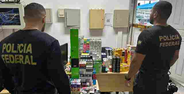 Centenas de cigarros eletrônicos e milhares de essências são apreendidos em operação da PF em Porto Velho