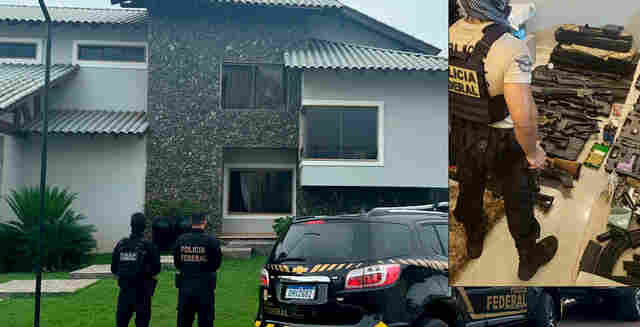 Grande operação da PF faz prisões e apreensões em esquema de tráfico envolvendo policiais em Rondônia e na Bahia