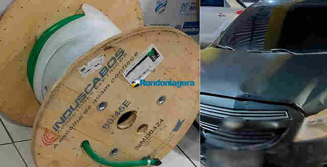 Vigilante é preso em flagrante após roubar fiação elétrica da nova rodoviária de Porto Velho