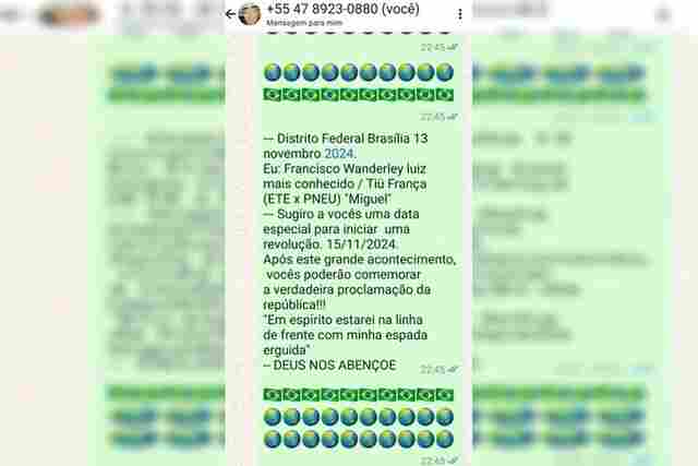 Homem que se explodiu perto do STF dizia fazer “nova proclamação”
