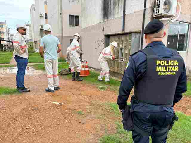 Grande operação combate ligações clandestinas de energia e água na capital