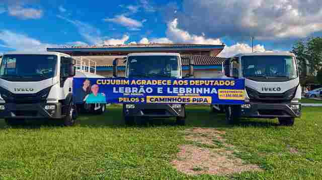 R$ 5 milhões para Cujubim: Lebrinha reforça investimentos em áreas estratégicas para o desenvolvimento