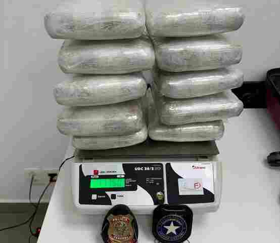 Traficantes conseguem sair de Porto Velho com mais de 23 kg de droga, mas acabam presas em aeroporto de Minas
