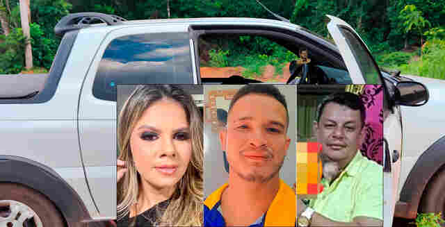 Três pessoas são brutalmente assassinadas dentro de carro em Guajará-Mirim