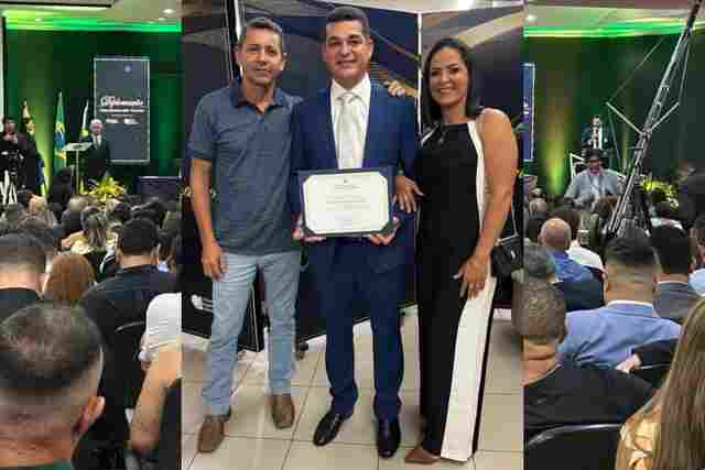 Adalto de Bandeirantes é diplomado e se prepara para assumir na Câmara