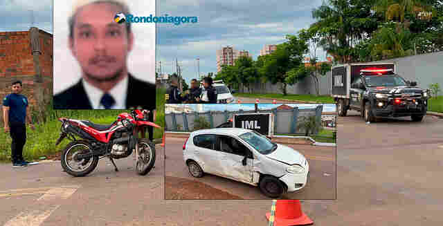 Jovem motociclista morre após motorista invadir preferencial na capital