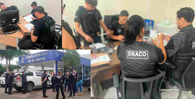 Operação do MP e Polícia Civil devassa Câmara de Ariquemes por suspeitas de corrupção