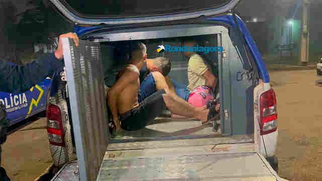 Quadrilha é presa após roubo a motociclista na zona leste