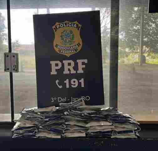 Em Rondônia, PRF apreende carga de agrotóxicos contrabandeados