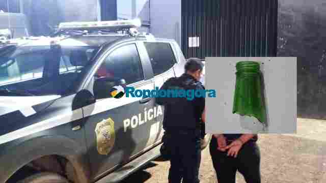 Servidora do CEM é atacada com gargalo de garrafa por mulher em Porto Velho