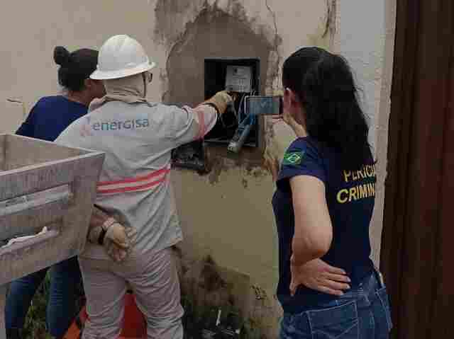 Em Ji-Paraná, duas pessoas são presas por furto de energia