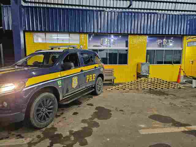 Só nesta quarta-feira, PRF aprendeu mais de 150 kg de drogas na BR-364