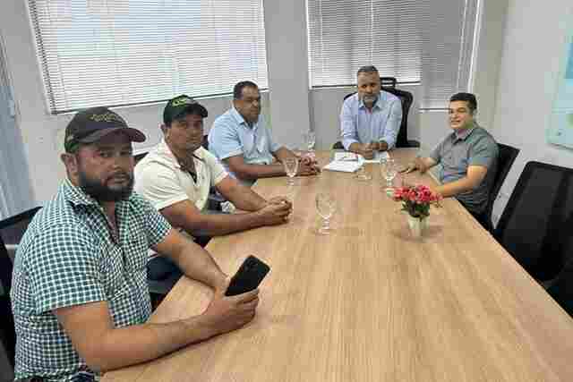 Vereador Adalto de Bandeirantes se reúne com secretário da Educação para discutir início do ano letivo do distrito de Rio Pardo