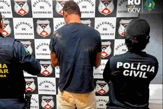 Polícia prende suspeito de duplo assassinato em distrito de Porto Velho