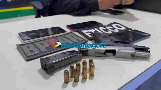 BPTAR faz cerco em condomínio e prende líder do PCC com pistola roubada na capital