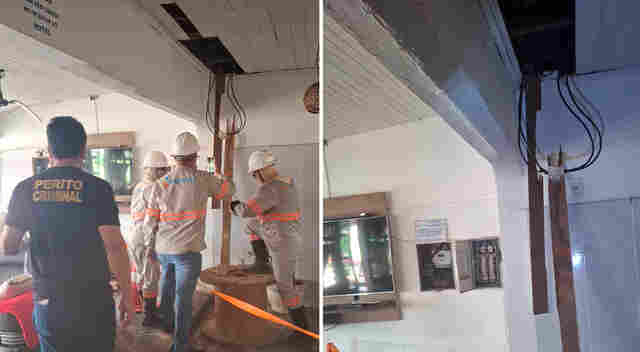 Três pessoas são presas furtando energia em Porto Velho