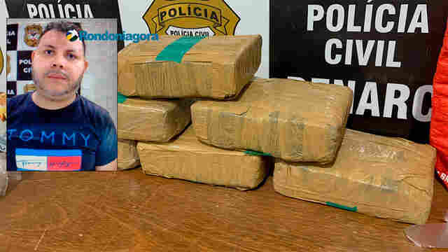 Denarc prende ex-policial penal com 6 kg de drogas na zona sul de Porto Velho