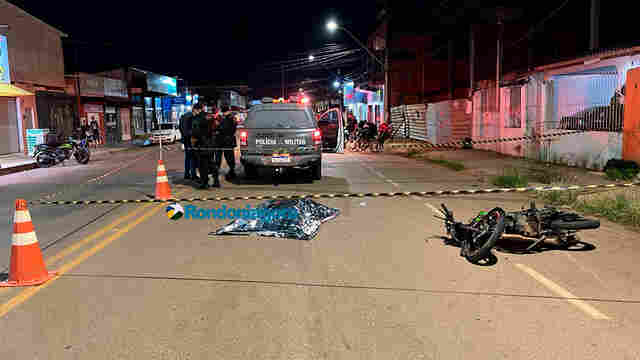 Idosa morre atropelada por motoboy ao tentar atravessar via na capital