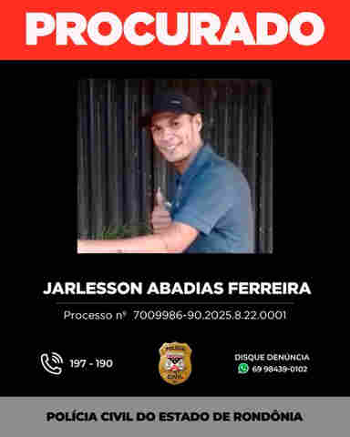 Polícia Civil esclarece mais um homicídio e pede ajuda para localizar acusado