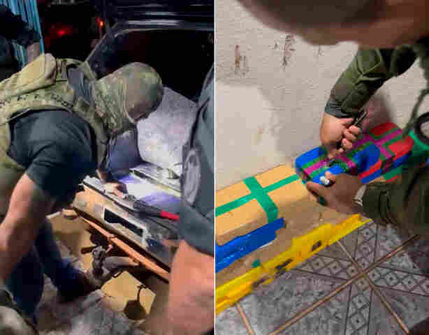 Operação comandada pela PM apreende quase 80 kg de drogas e carro