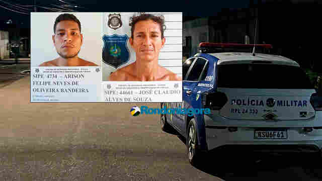 "Bomba" e "Diabão" são presos acusados de envolvimento em assassinato na capital