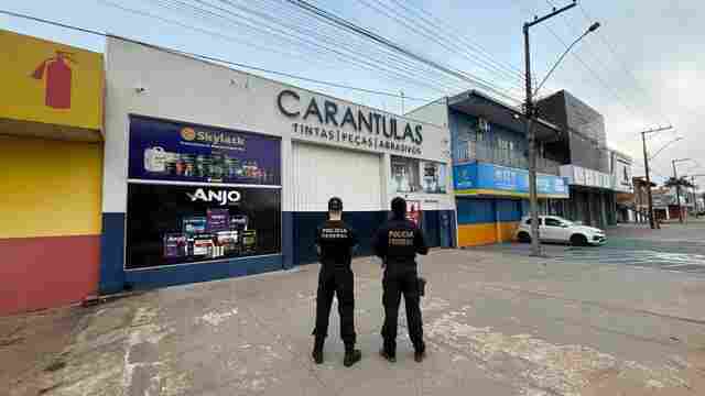 PF faz prisão e buscas em Rondônia em apuração sobre crimes violentos, roubo de cargas e caminhões e lavagem de dinheiro