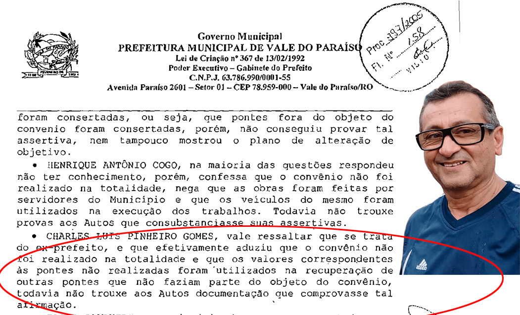Prefeito Charles Gomes é condenado por desviar recursos de convênio estadual e perde ação no STF