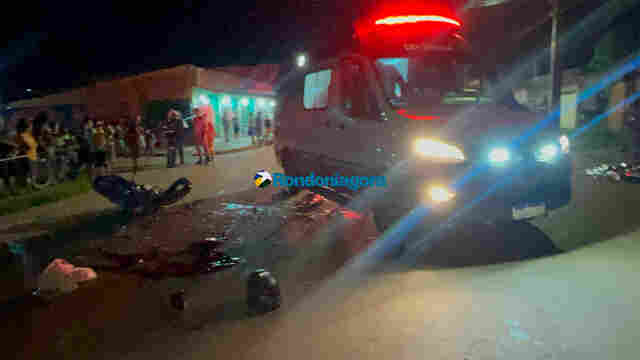 Homem morre e outras duas pessoas ficam feridas em grave acidente em Porto Velho