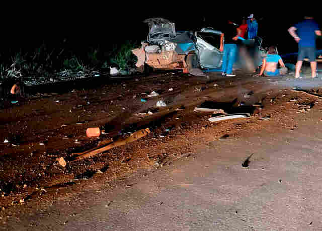 Colisão frontal na BR-319 deixa quatro mortos na região de Humaitá; um dos veículos seguia para Porto Velho