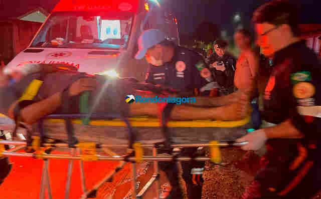 Casal fica ferido após briga a facadas no bairro Três Marias, em Porto Velho