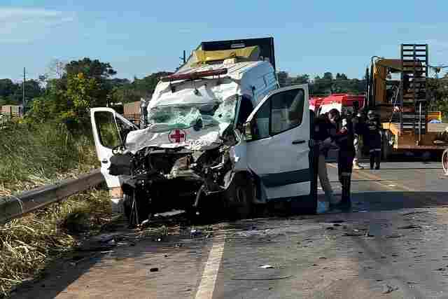 Paciente e técnica de enfermagem morrem em outro acidente envolvendo ambulância na BR-364