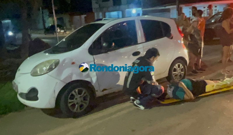 Grave acidente deixa mãe e filha feridas em cruzamento na zona leste de Porto Velho