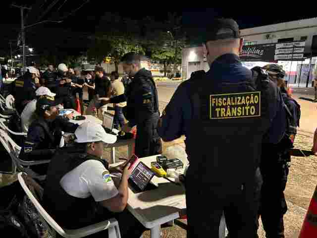 Operação Lei Seca em Porto Velho flagra 56 motoristas embriagados; 24 foram presos