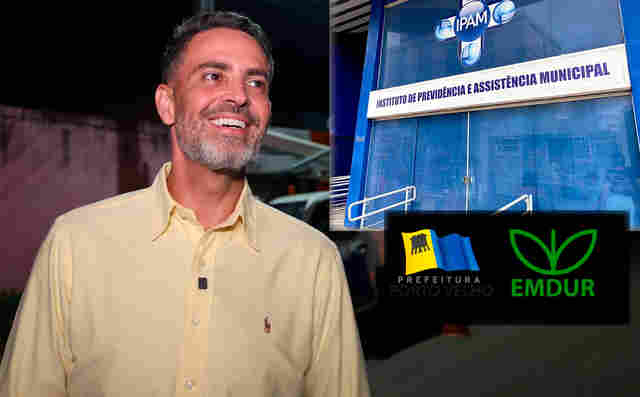 Léo Moraes garante salários de R$ 13,6 milhões, na Emdur e IPAM, para 162 pessoas