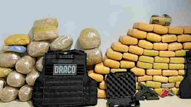 Polícia Civil apreende mais de 100 kg de drogas em São Francisco do Guaporé