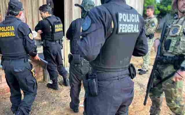 Operação da PF prende caciques por facilitar garimpo ilegal em terra indígena entre Rondônia e Mato Grosso