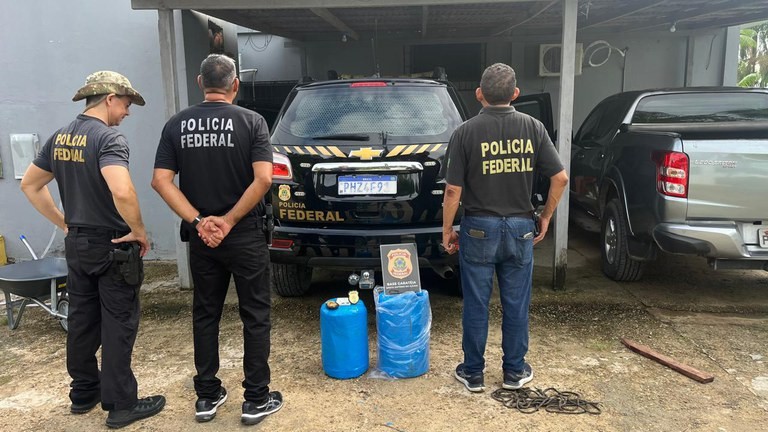 PF prende homem com 63 kg de drogas no interior do Amazonas