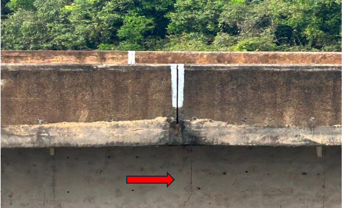 Laudo técnico do CREA aponta risco de colapso em ponte sobre o rio Candeias e recomenda intervenção urgente