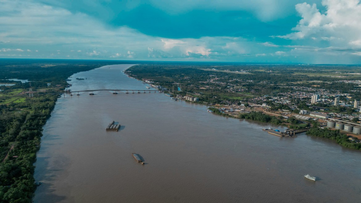 Nível do rio Madeira cai quase 3 metros somente em maio em Porto Velho