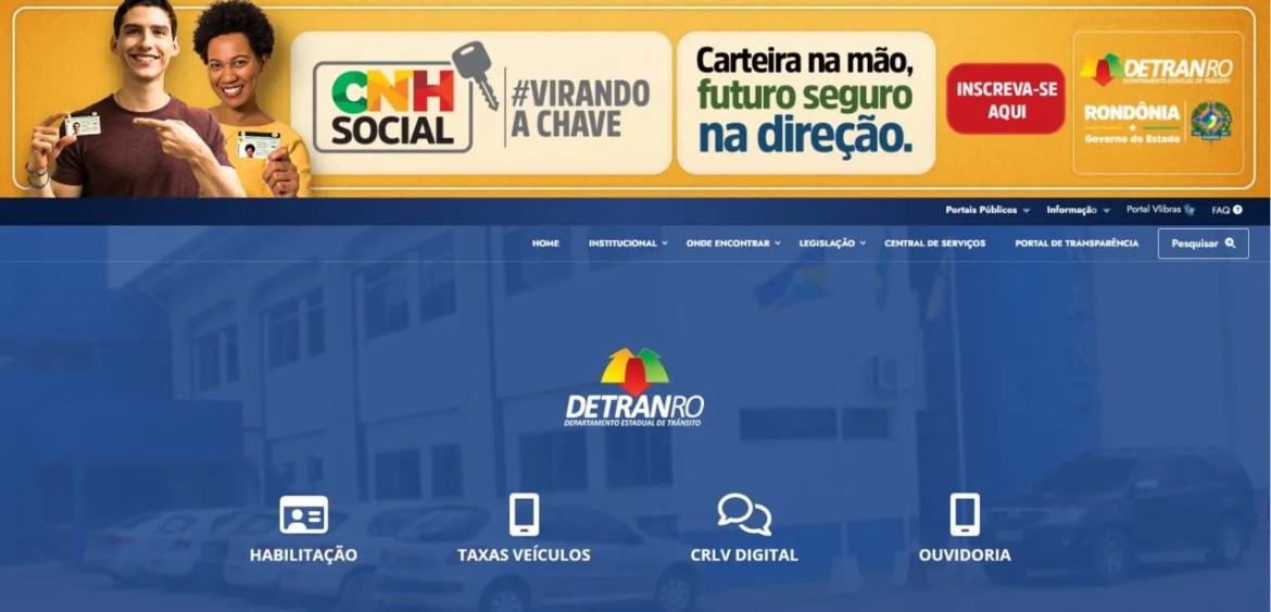 Detran Rondônia abre inscrições para CNH gratuita em todo o estado; veja regras