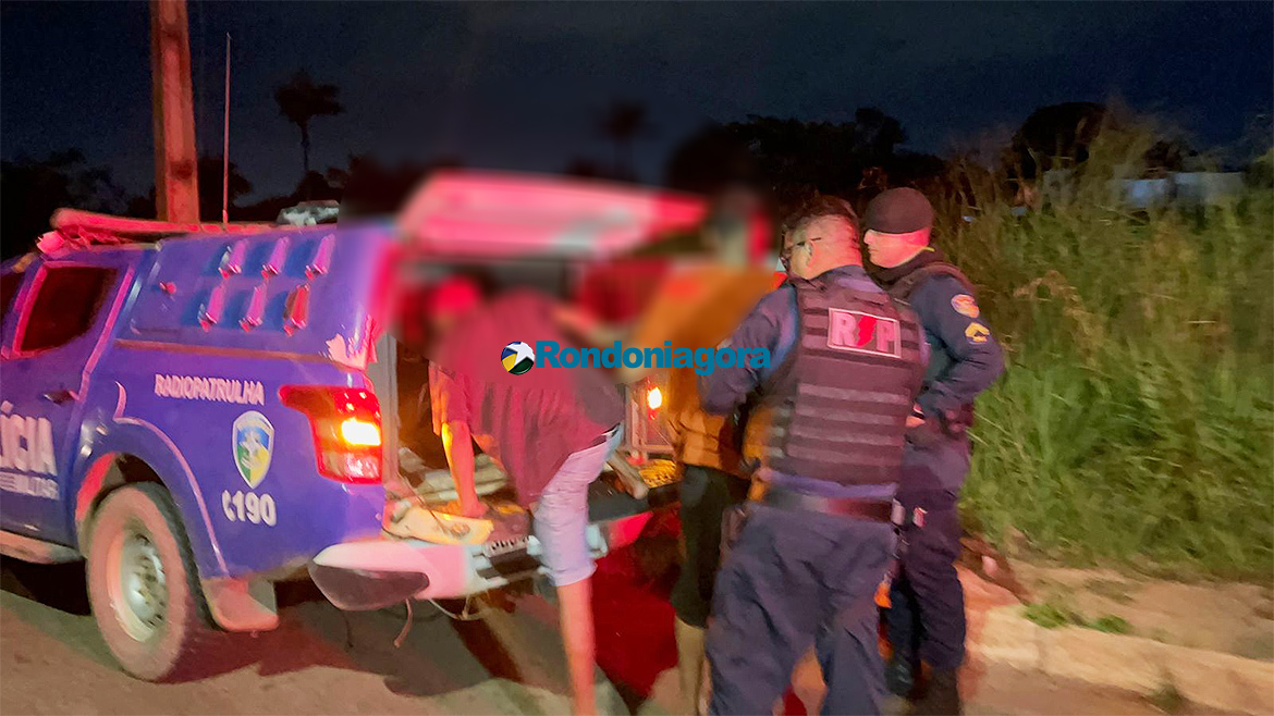 PM prende bando após onda de assaltos em Porto Velho. 14 celulares foram encontrados com criminosos