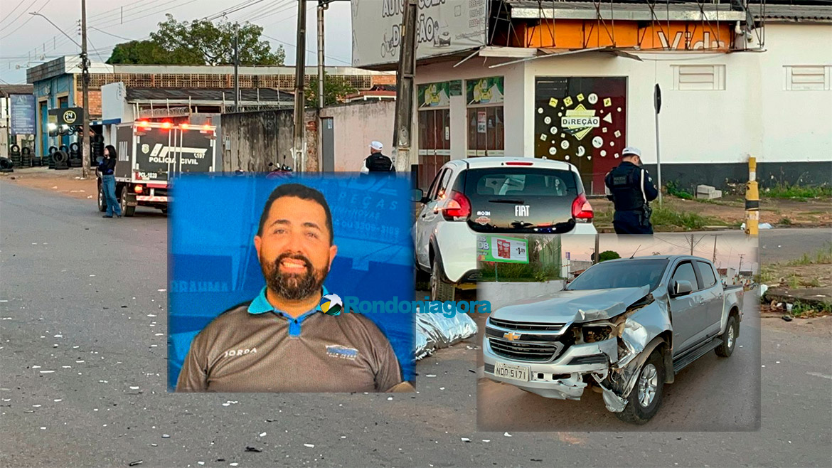 Empresário morre atropelado por dois veículos em Porto Velho; motorista envolvido recusa bafômetro e é preso