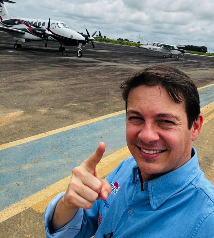 Vice-presidente da ACIA, Fernando Vilas, alerta sobre fechamento do aeroporto de Ariquemes