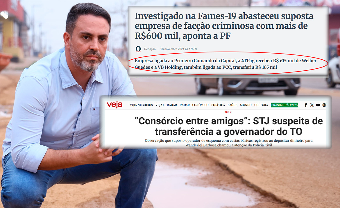 Porto Velho firma contrato com empresa condenada por fraude em composição de asfalto; PF diz que sócio é ligado ao PCC